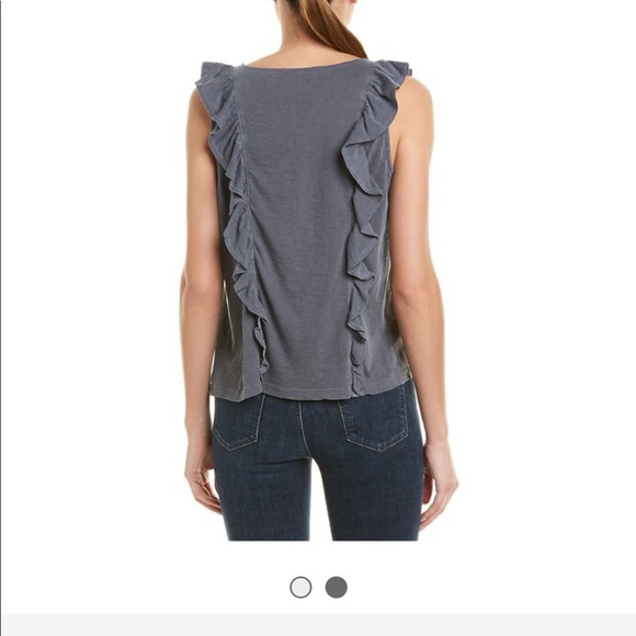 Sundry doubled ruffled top sz 0/XS - Picture 4 of 6